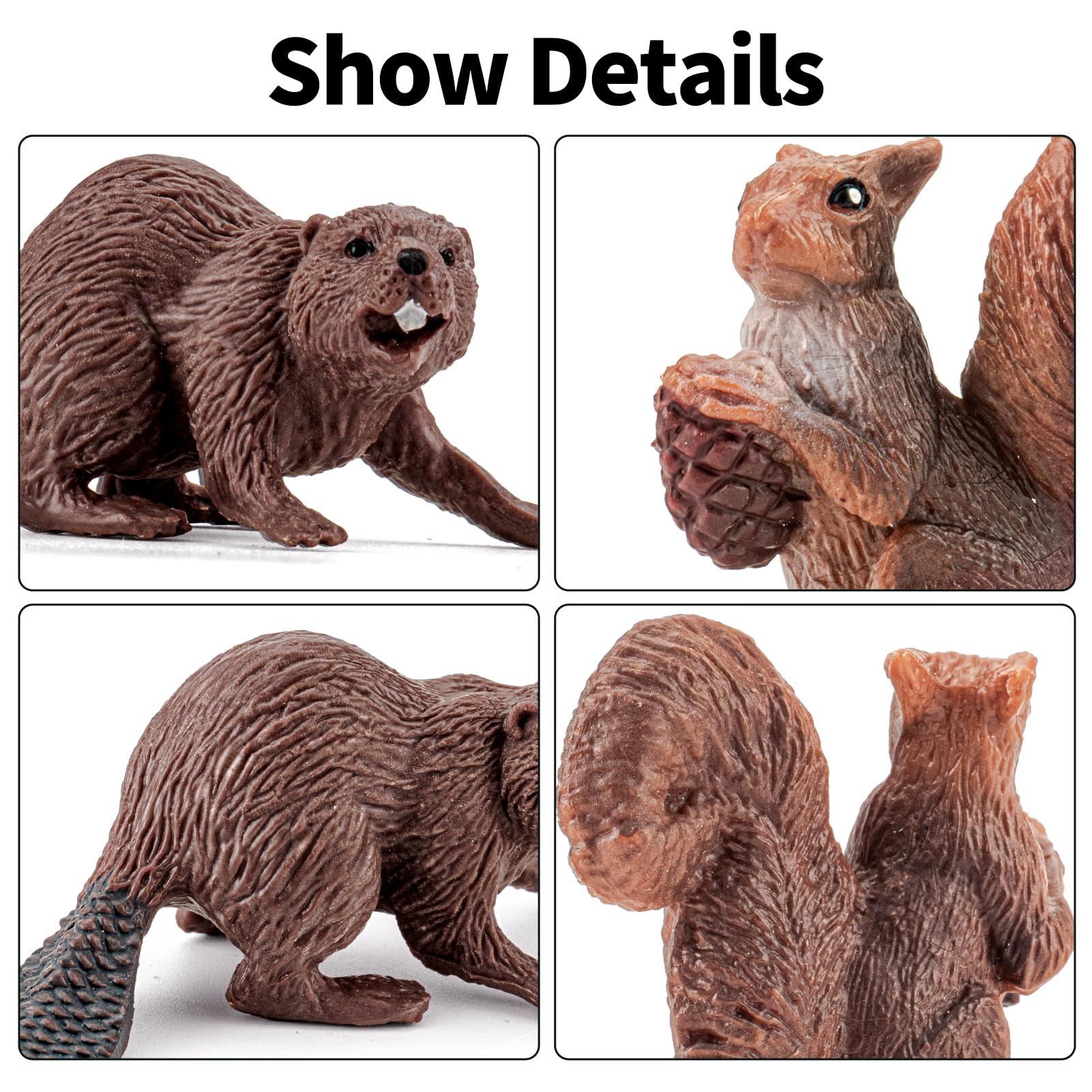 THINKBAY bison figurine inspires nature-inspired pretend play.
