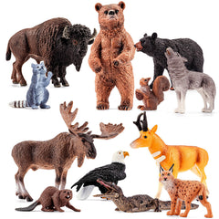 THINKBAY crocodile figurine for imaginative wildlife play and durable display.