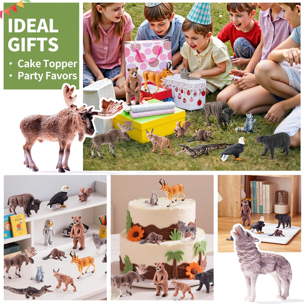 THINKBAY pronghorn figurine boosts wildlife curiosity and creative games.