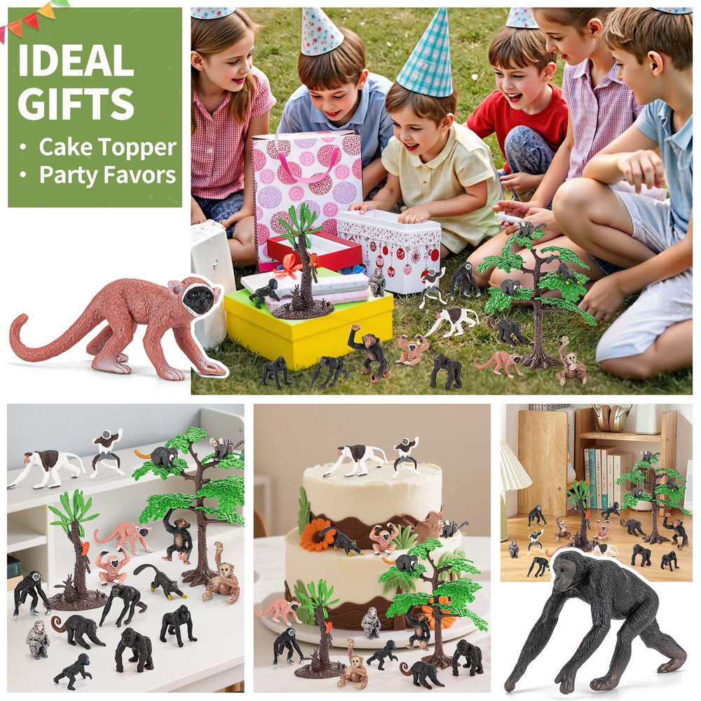 THINKBAY golden snub-nosed monkey figure inspires colorful play