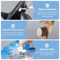 THINKBAY Arctic animals gift set ideal for parties or holidays