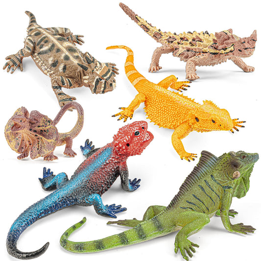 ThinkBay Bearded Dragon figure for imaginative play and hands on learning