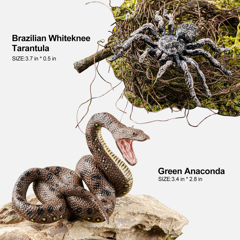 ThinkBay boa constrictor figure for garden pranks and dramatic displays.