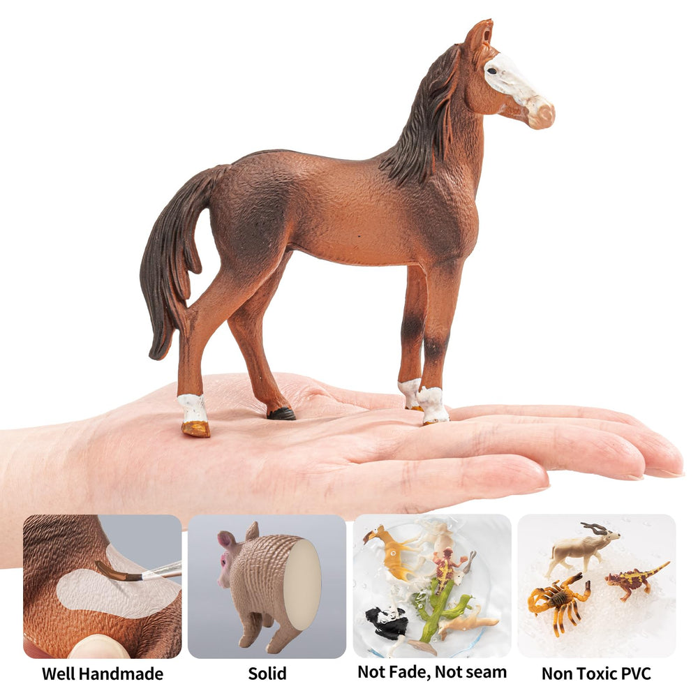 THINKBAY sheep figurine invites imaginative farm scenes and social play.