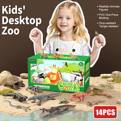 THINKBAY giant tortoise figure lends patience and habitat realism.