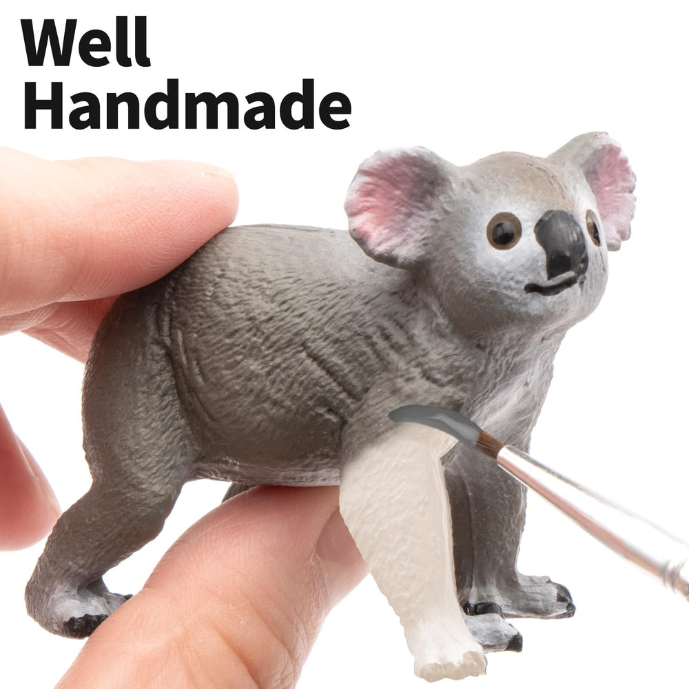 THINKBAY Kangaroo figurine hand-painted for durable storytelling