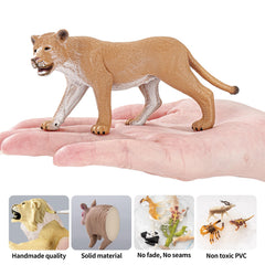 ThinkBay lion cub figurine for playful learning and storytelling.