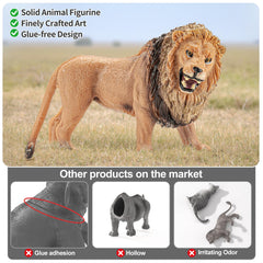 ThinkBay lion cub figure for classroom imagination and games.