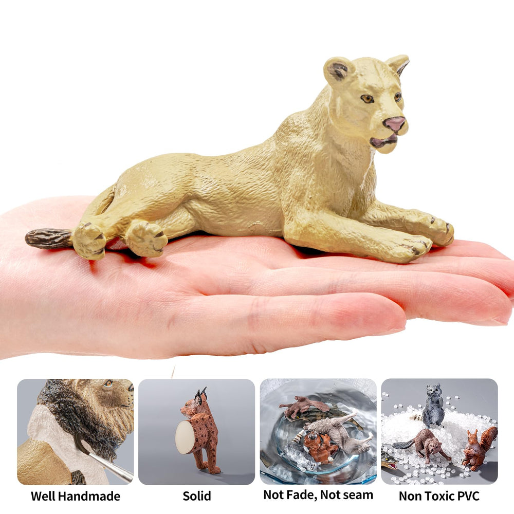 THINKBAY cub figurine adds playful dynamics to pretend jungle scenes