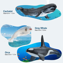THINKBAY narwhal figurine perfect for bath time explorations.