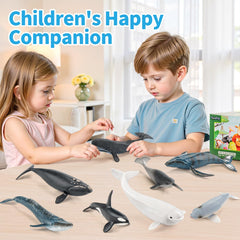 THINKBAY orca figurine designed for lively ocean-themed play.