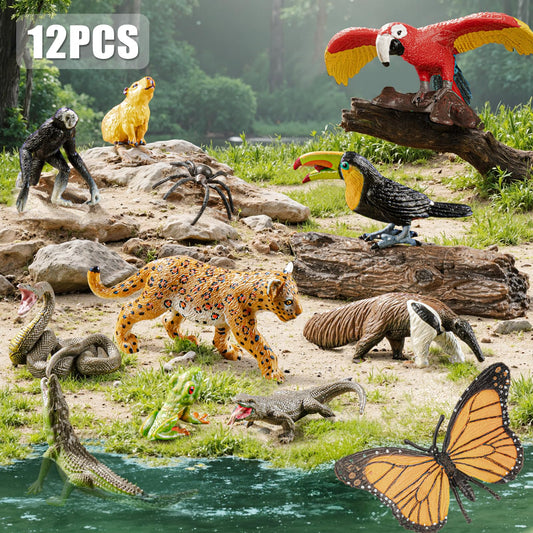 THINKBAY rainforest capybara figurine supports imaginative play and diorama building