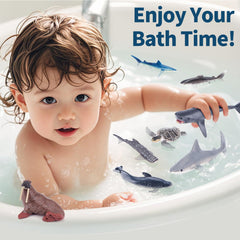 THINKBAY safe BPA-free sea animal figures designed for durable, child-safe play sessions.