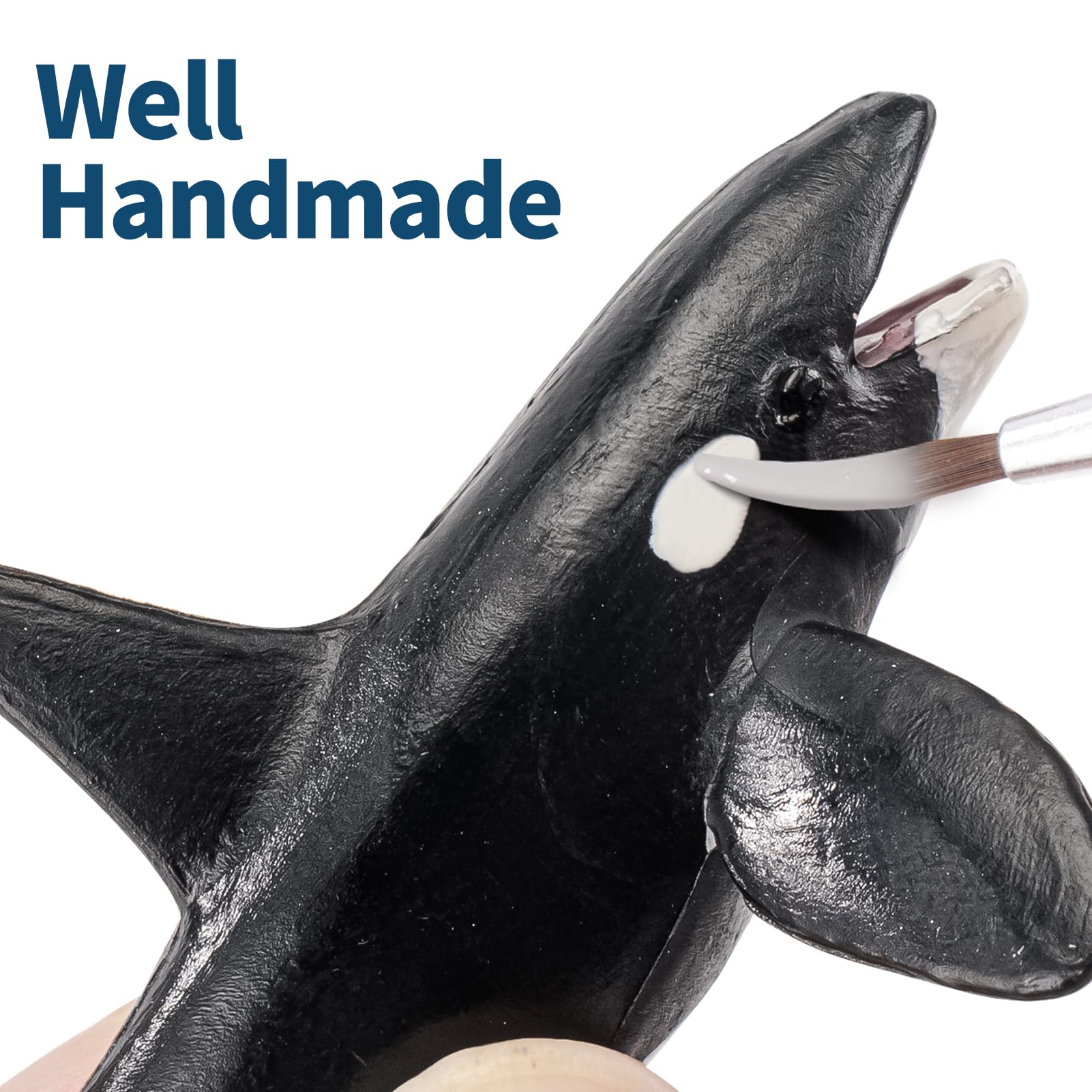 THINKBAY Seal figurine supports tactile play and marine life lessons.