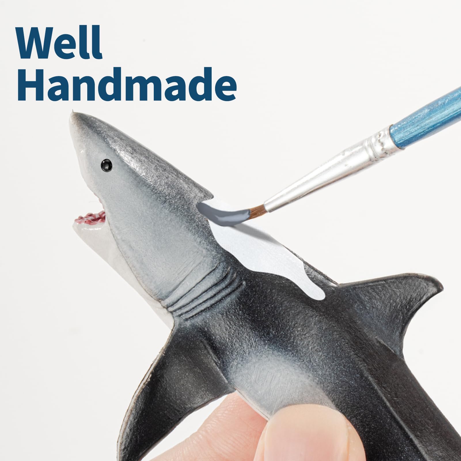 ThinkBay Thresher shark figure perfect for school projects and display shelves.