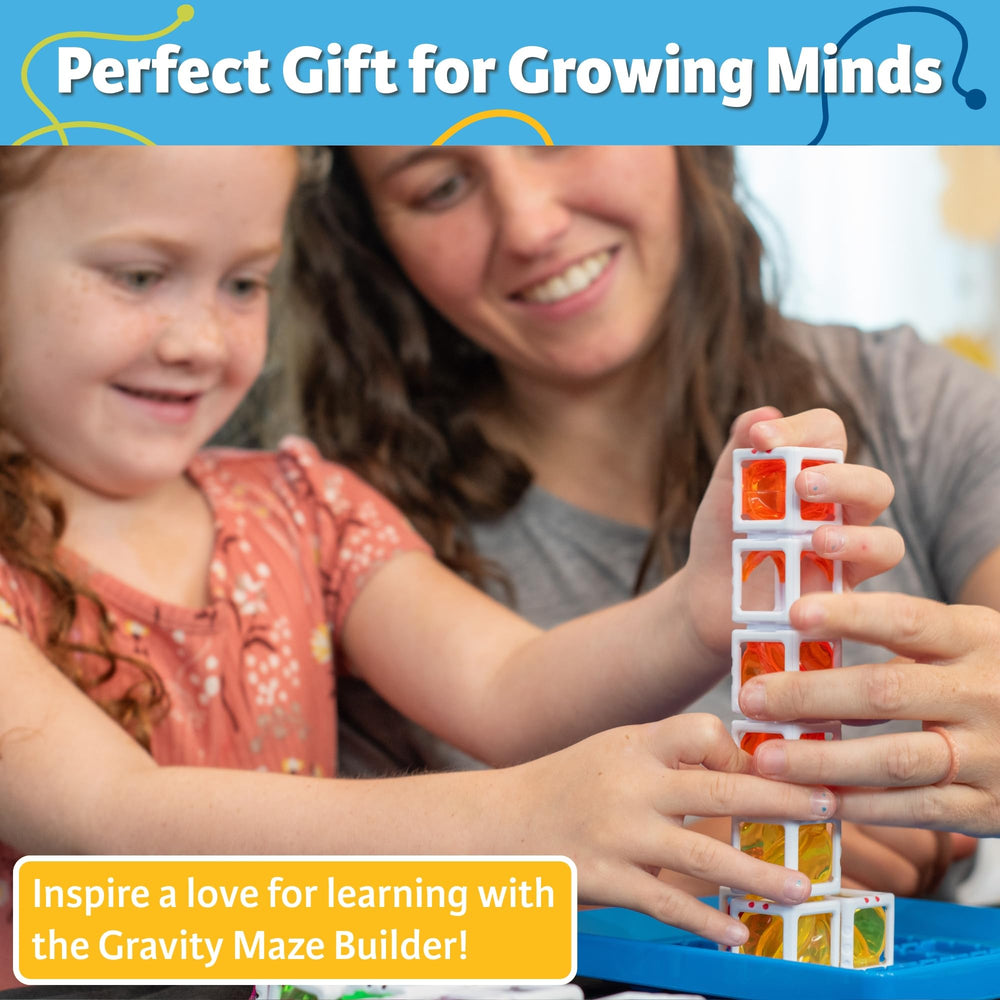 ThinkFun Gravity Maze Builder durable design ensures lasting classroom and home play