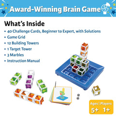 ThinkFun Gravity Maze Builder STEM learning promotes critical thinking during play