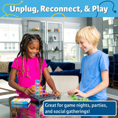 ThinkFun Gravity Maze target piece guides goal-oriented problem solving.