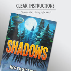 ThinkFun Shadows in the Forest hiding places offer strategic concealment options