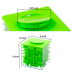 ThinkMax Money Maze Pink Box promotes patience and spatial thinking during unlocking.