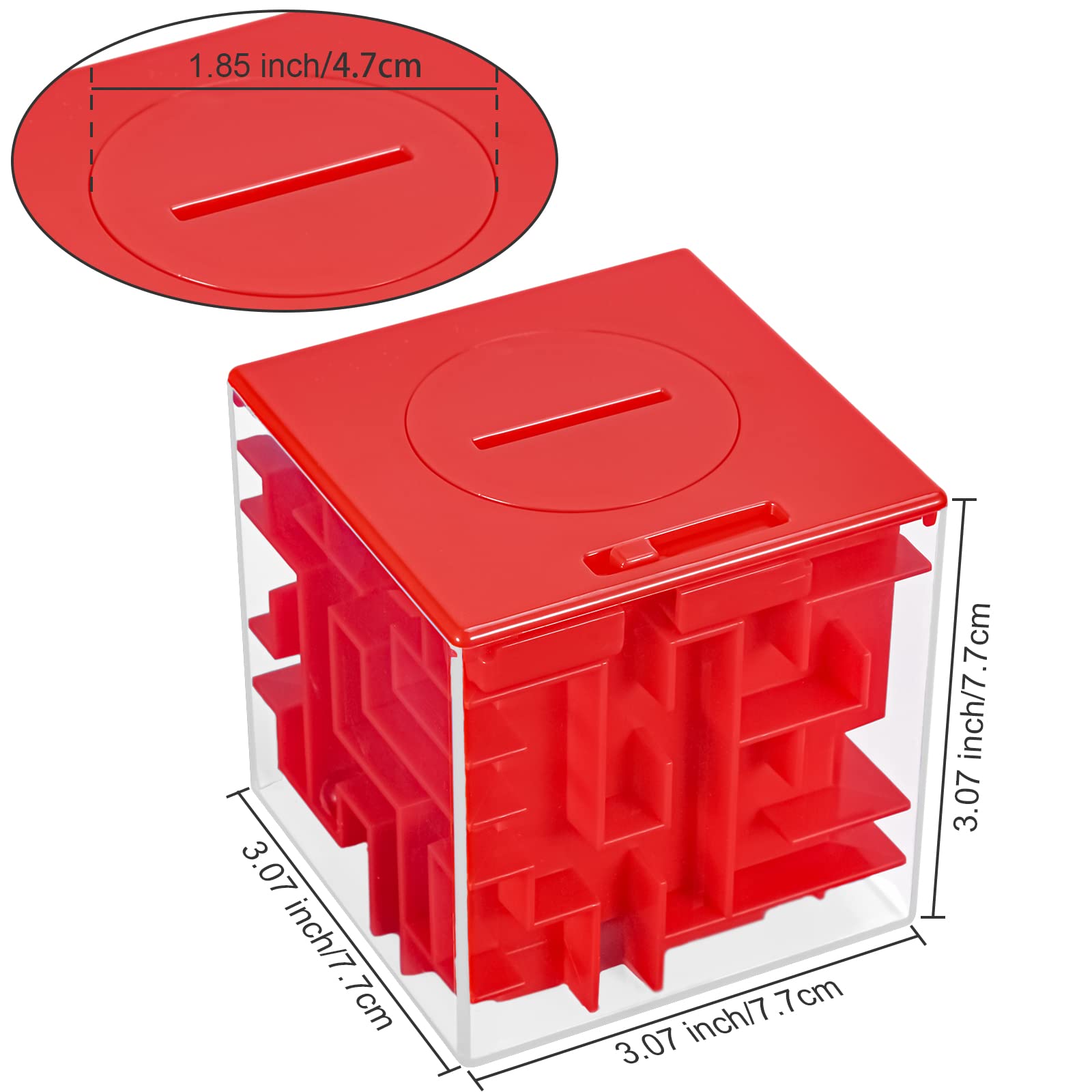 ThinkMax Money Maze red box highlights steady hand focus and patience.