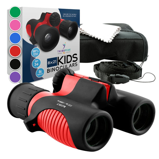 Think Peak Binoculars kid-friendly compact design for easy outdoor exploration.