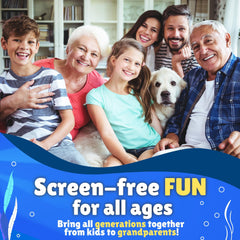 ThinkPsych Dive In family game night setup supports connection and play.
