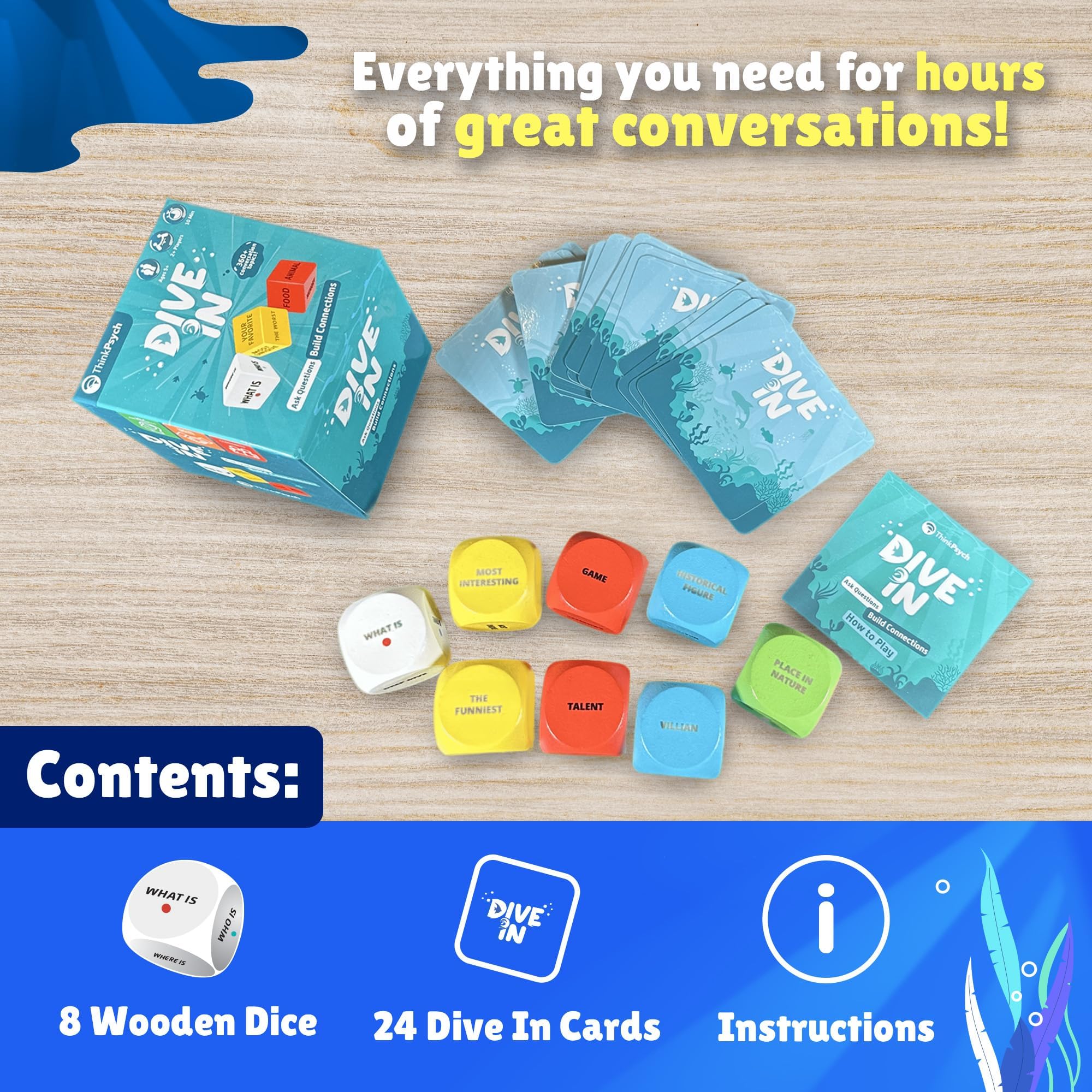 ThinkPsych Dive In therapy game for kids and teens in action.