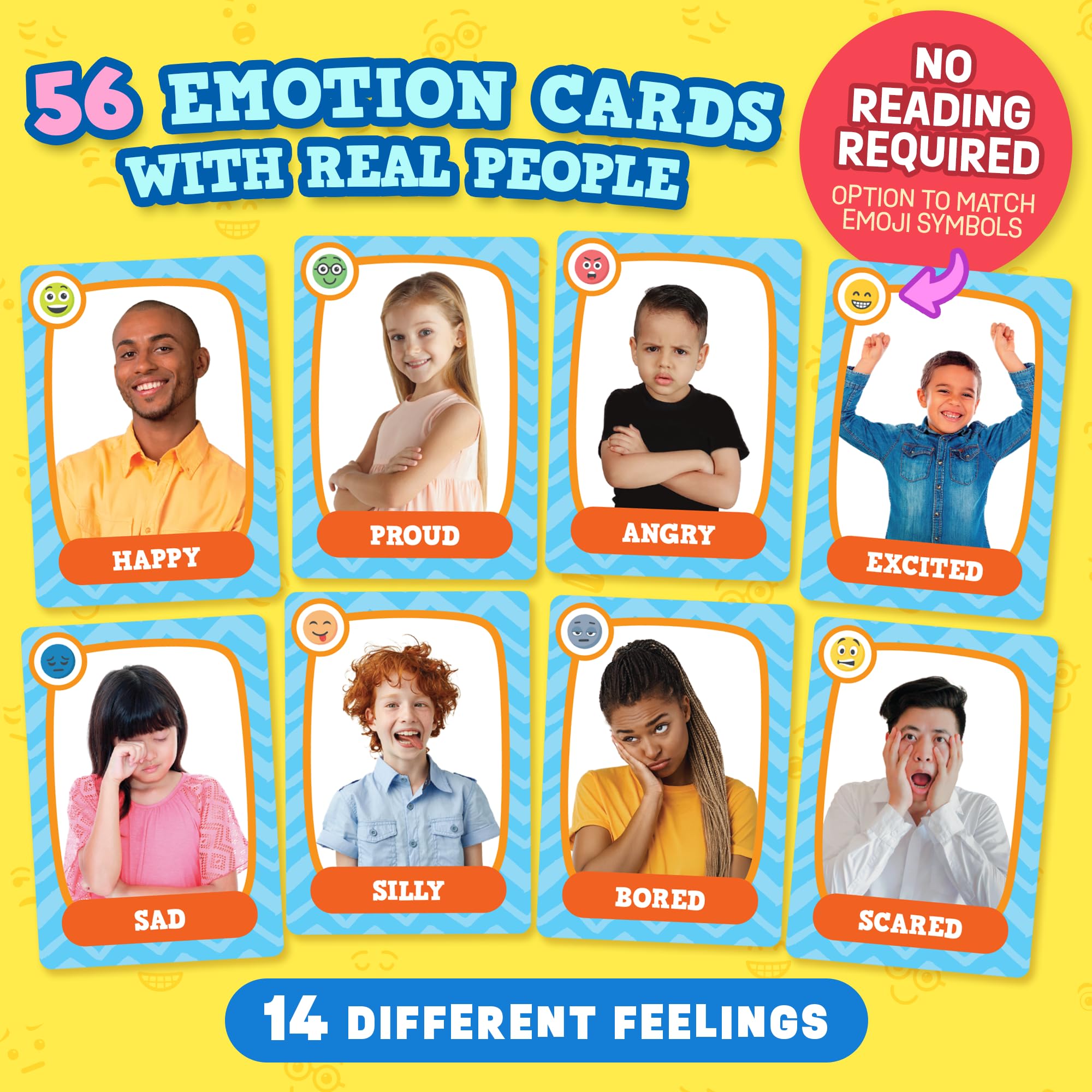 ThinkPsych Go Fish faces feelings action-challenges capture dynamic play and learning moments.