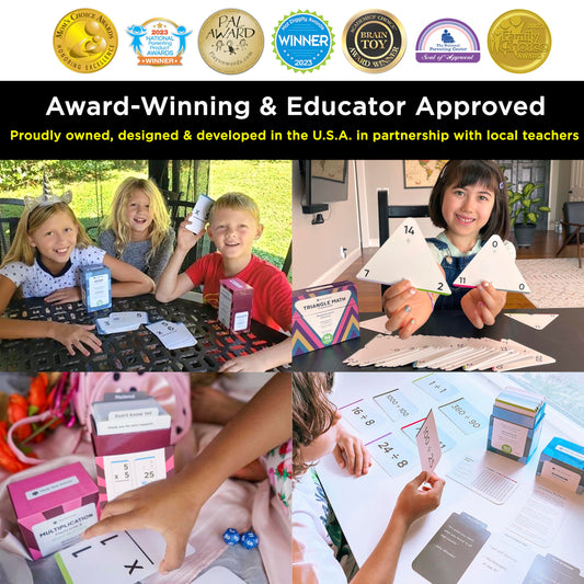 Think Tank Scholar division jumbo cards support step-by-step practice.