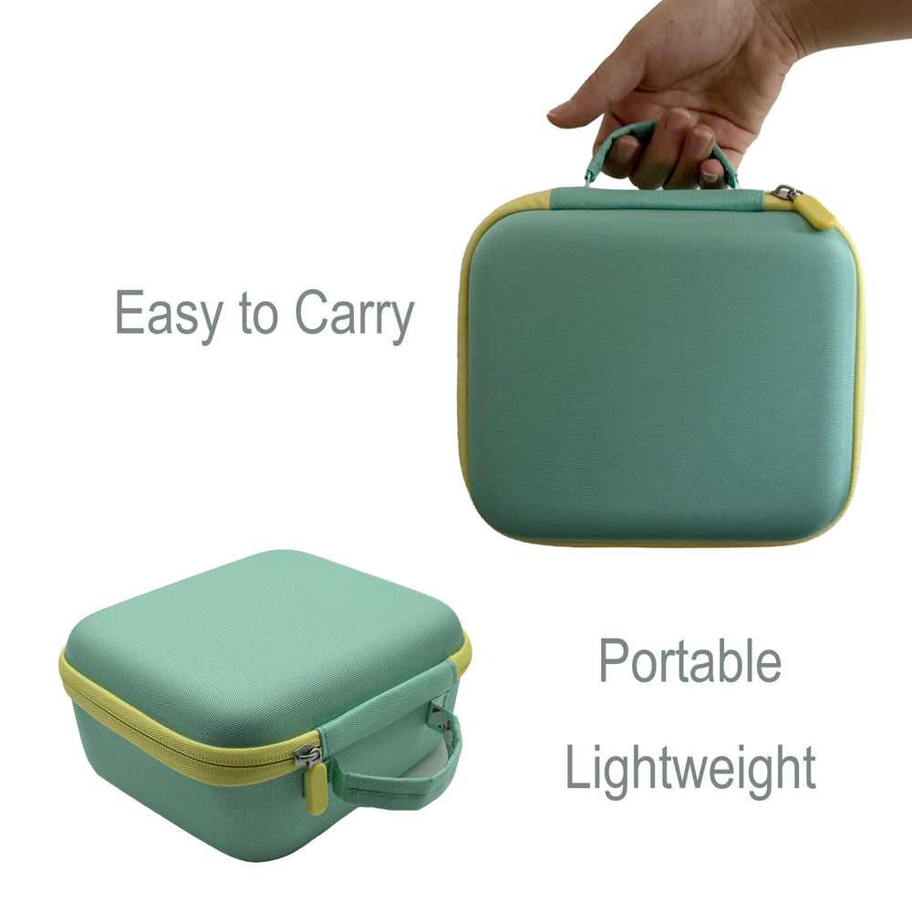 Thisness case keeps console, cables, and remote neatly organized for easy access.