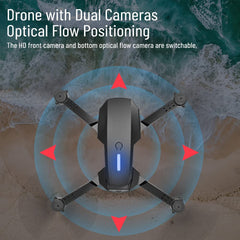 THOAML E88 drone expanded size for broader filming opportunities