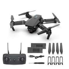 THOAML E88 drone folded compact design for portability and travel
