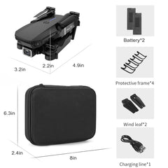 THOAML E88 front camera for wide sky footage and framing
