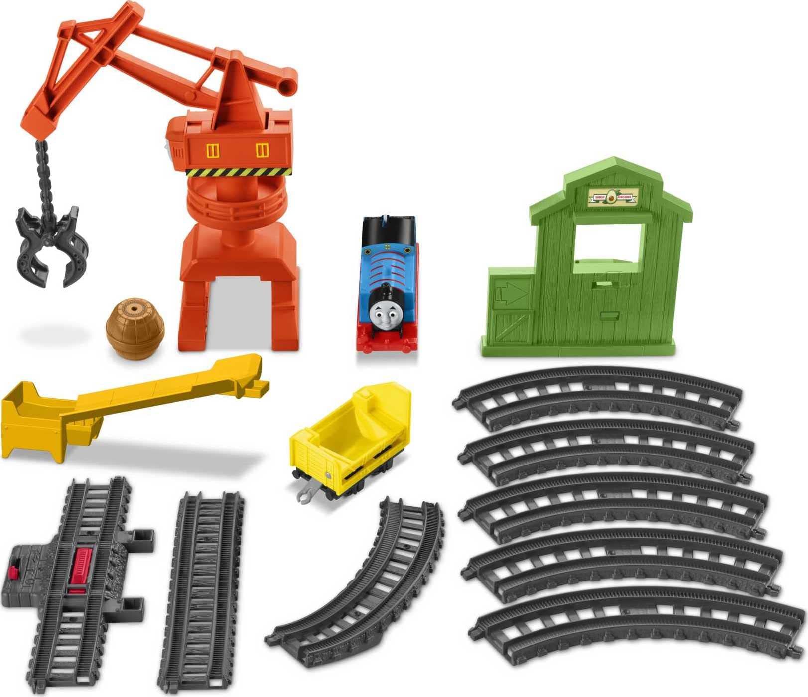 Thomas & Friends track layout pieces expand imaginative track-building possibilities.