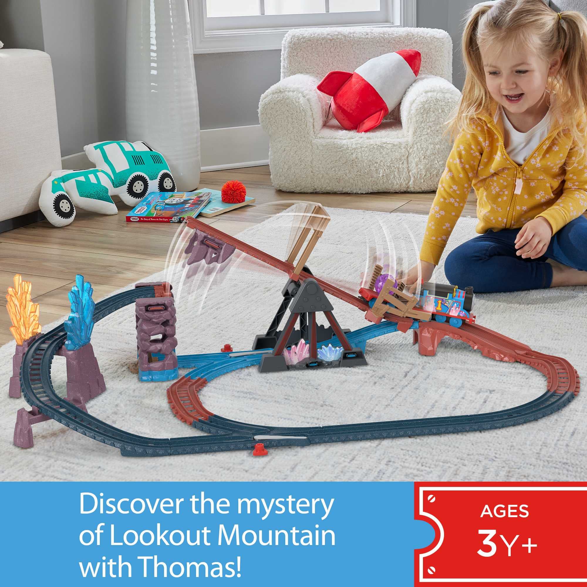 Thomas & Friends crystal caves cargo fuels adventurous pretend missions.