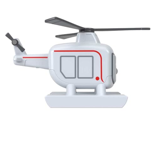 Harold helicopter toy detail highlights durable die-cast finish for long-lasting fun.