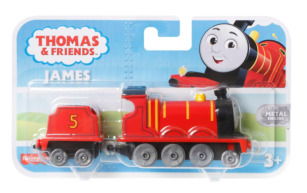Thomas & Friends James interactive engine supports shared play with siblings and friends.