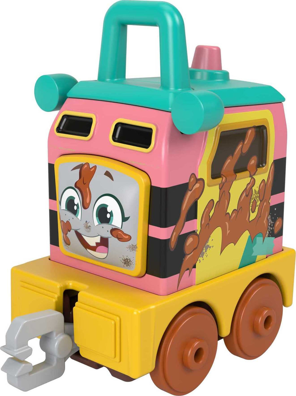 Thomas & Friends Sandy Rail Speeder motorized train for fast track adventures.