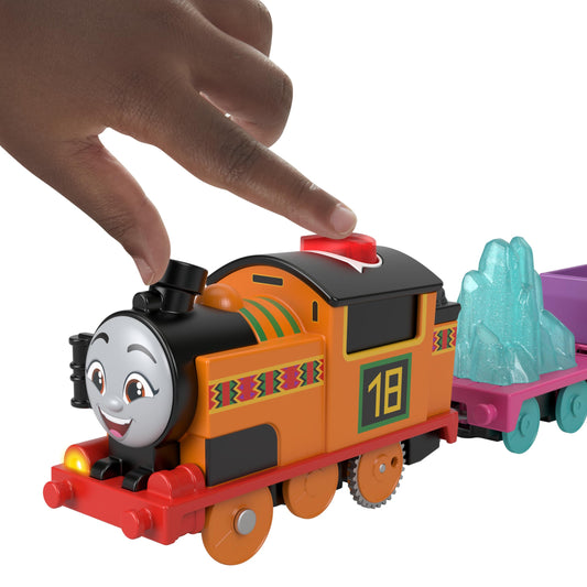Thomas & Friends Nia cargo car for loading and unloading play.