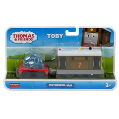 THOMAS & FRIENDS Toby toy train, 3+ age-appropriate imaginative storytelling.