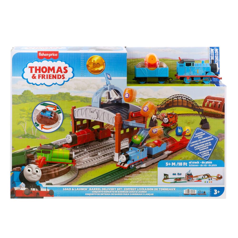 Thomas & Friends track diverters let kids steer story directions.
