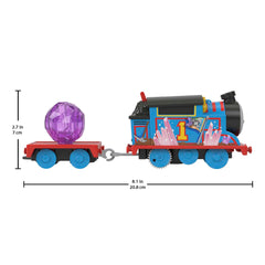 Thomas & Friends eight-feet track expands layout possibilities and play variety.