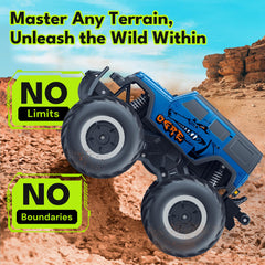 Threeking 1:16 waterproof monster truck splashing water play scene