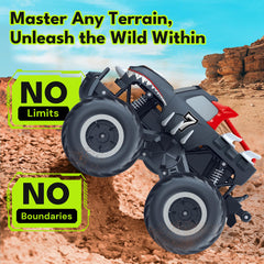 Threeking Monster Truck front bumper detail showing anti collision armor