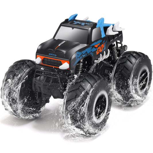 Threeking Monster Truck front view showing rugged build for tough terrain