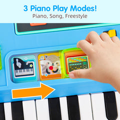 Thremhoo Baby DJ Table detachable legs offer flexible play positions for tummy time.