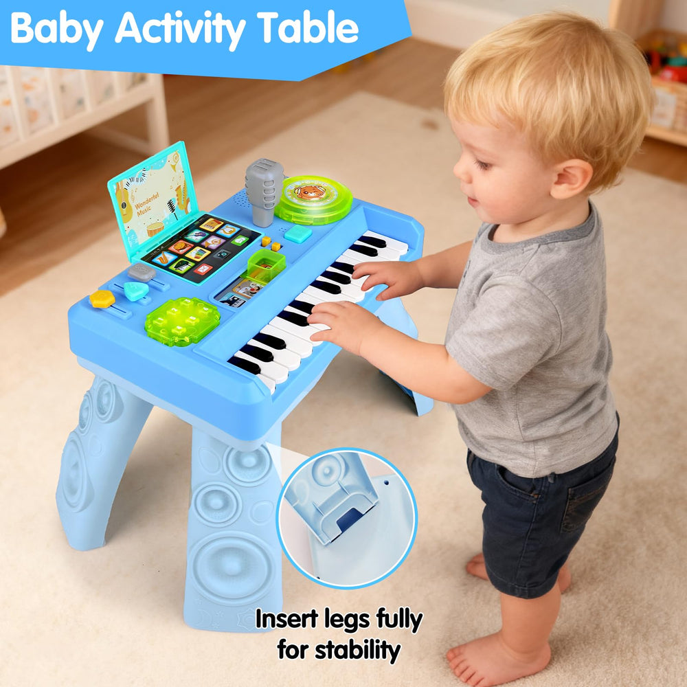 Thremhoo Baby DJ Table recording feature lets little performers capture sounds and remix.