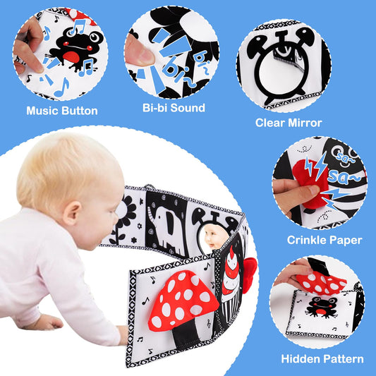 Thremhoo baby mirror interaction encourages face attention and curiosity.