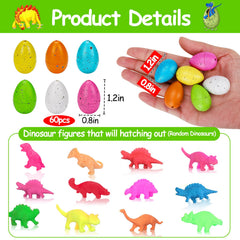 Thremhoo dino eggs pack side view ideal for classroom prizes